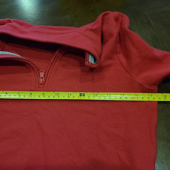 Vineyard vines boys half zip pullover size M(12-14) red - Picture 5 of 11